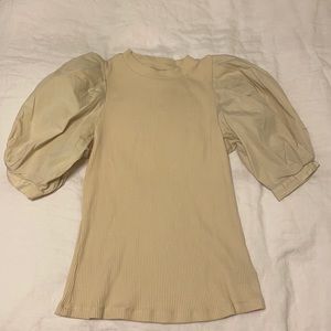 Whoa What Wear cream blouse